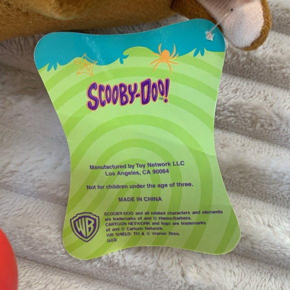 Cartoon Network Scooby-Doo Plush Toy and Slippers Set - Brown and Blue - Picture 13 of 16